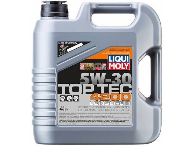 Моторна олива Liqui Moly Top Tec 4200 5W-30, 4л