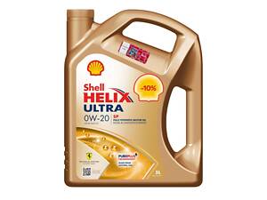 Моторное масло Shell Helix Ultra SP 0W-20, 5 л