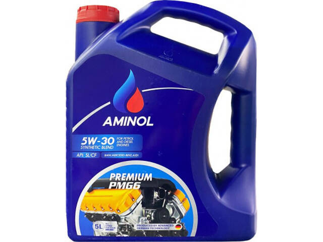 Моторна олива Aminol Premium PMG6 5W30 5л (AM161770) - Фото 1