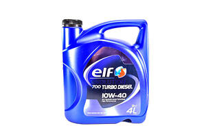 Моторное масло ELF Evolution 700 Turbo Diesel 10W40 1л Для дизельных моторов авто, микроавтобусов,автофургонов 4 л