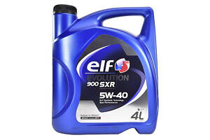 Моторное масло Elf Evolution 900 SXR 5W-40, 1л Для всех видов легкого транспорта без сажевых фильтров 4 л
