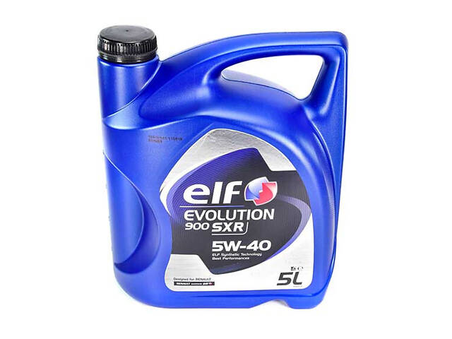 Моторне масло Elf Evolution 900 SXR 5W-40, 1л Для всіх видів легкого транспорту без сажових фільтрів 5 л