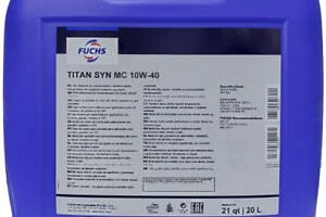 Моторное масло Fuchs Titan SYN MC SAE 10W-40 20 л