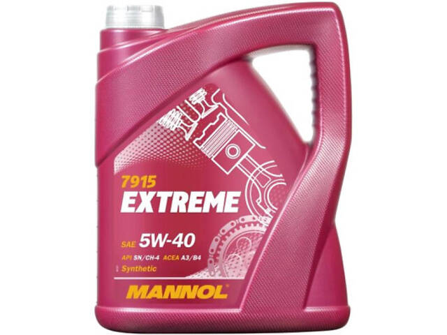 Моторна олива Mannol EXTREME 5л 5W-40 (MN7915-5) - Фото 1