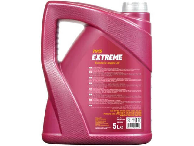 Моторна олива Mannol EXTREME 5л 5W-40 (MN7915-5) - Фото 2