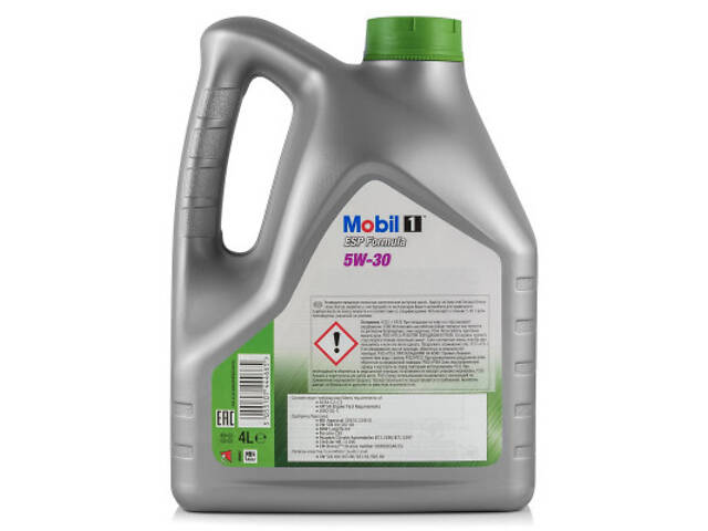 Моторне мастило Mobil 1 ESP 5W30 4л (MB 5W30 M1 ESP 4L) - Фото 3