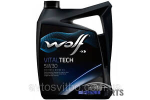 Моторное масло полусинтетическое Wolf VITALTECH 5W30 4L л