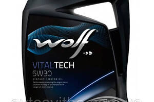 Моторное масло полусинтетическое Wolf VITALTECH 5W30 4L л