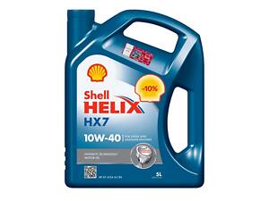 Моторное масло Shell Helix HX7 10W-40, 5 л
