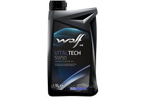 Моторное масло синтетическое Wolf VitalTech 5W-40 PI C3 1 л