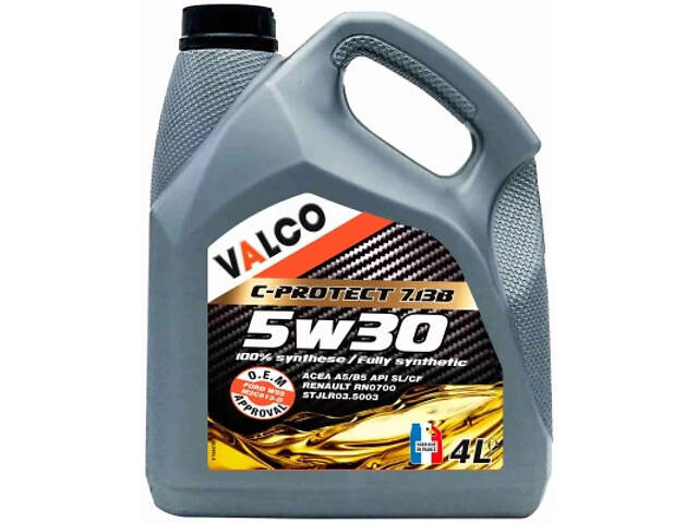 Моторне мастило VALCO C-Protect 7.13B 5W-30 4 л (1248893) - Фото 1