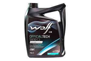 Моторное масло Wolf Officialtech C2 5W-30 4 л