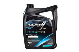 Моторное масло Wolf Officialtech C2 5W-30 5 л