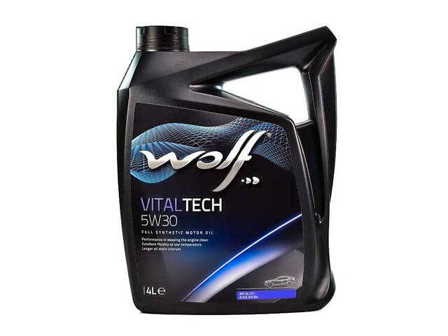 Моторное масло Wolf Vitaltech 5W-30 4 л