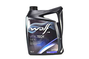 Моторное масло Wolf Vitaltech 5W-30 5 л