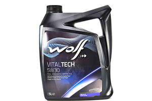 Моторное масло Wolf Vitaltech 5W-30 5 л