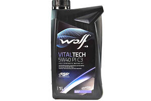 Моторное масло Wolf Vitaltech PI C3 5W-40 1 л