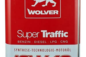 Моторное масло Wolver Super Traffic 10W-40 4 л