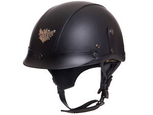 Мотошлем для чоппера KCO 318 XL(61-62) Черный