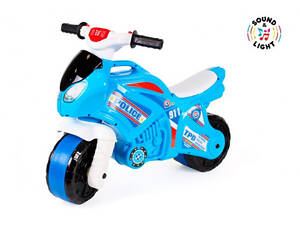 Мотоцикл велобіг каталка поліція музичний Технок 5781