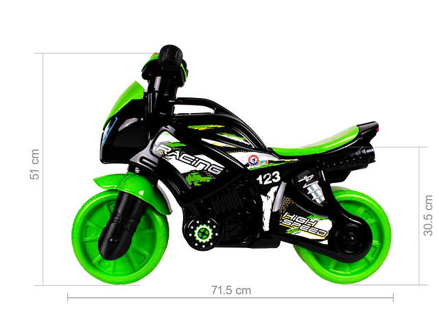 Мотоцикл музичний беговел з ручкою, байк, каталка, ТехноК 5774,Харлей - Фото 3