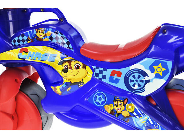 Мотоцикл біговел Гонщик Щенячий патруль QB002-101 qbee - Фото 2