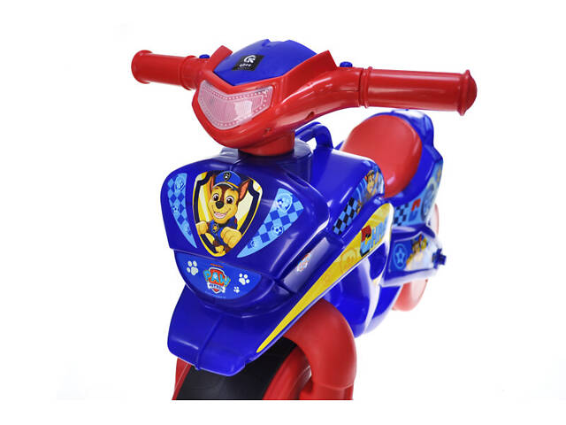 Мотоцикл біговел Гонщик Щенячий патруль QB002-101 qbee - Фото 3