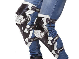 Мотозащита Scoyco K12 Черный-Белый