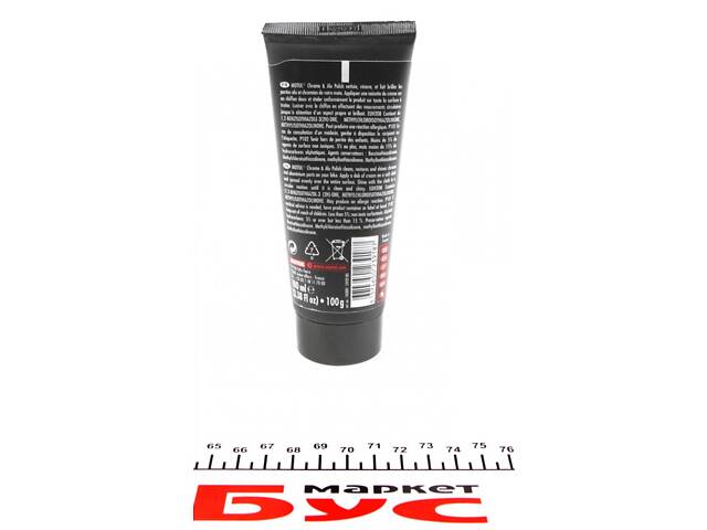 MOTUL 103001 Полироль для хромированных поверхностей автомобиля E6 Chrome&Alu Polish (100мл) - Фото 2
