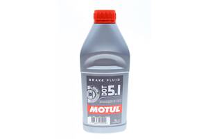 MOTUL 807001 Жидкость тормозная DOT5.1 (1л) Тормозная жидкость (105836)