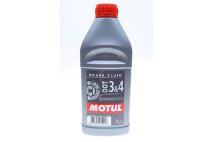 MOTUL 807901 Жидкость тормозная DOT 3&4 (1L) (105835)