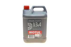 MOTUL 807906 Жидкость тормозная DOT 3&4 (5L) (104247)