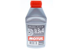 MOTUL 807910 Жидкость тормозная DOT 3&4 (0,5L) (102718)