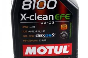 MOTUL 814001 Олива 5W30 X-clean EFE 8100 (1L) (814001) (LL-04/9.55535-S1/S3/229.52/GM DEXO