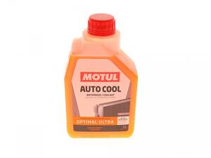 MOTUL 818101 Антифриз (оранжевий) G12 Plus (1л) Auto Cool Optimal Ultra (1:1= -41°C)/(1091