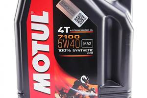 MOTUL 838041 Олива 5W40 7100 4T (4L) MA2 100% Synthetic (ESTER)