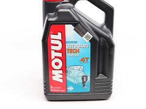 MOTUL 852251 Олива 10W40 Outboard Tech 4T (5L)106354