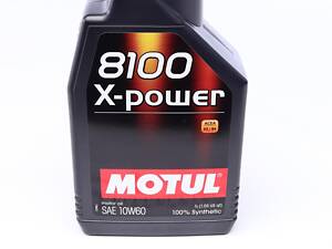 MOTUL 854811 Олива 10W60 X-Power 8100 (1л) (106142)
