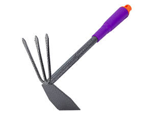 Мотика комбінована плоска + 3-зуба (порожня ручка) (ABS) GRAD (5044665)