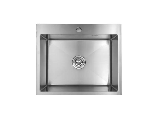 Мойка Кухонная Kroner Handmade (Krp) Gebürstet-6050Hm D3.0-1.0T215 - Фото 1 Мойка Кухонная Kroner Handmade (Krp) Gebürstet-6050Hm D3.0-1.0T215 - Фото 1
