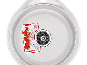 Мойка кухонная ZERIX Z4843-06-160MD (micro decor) (ZS0567)