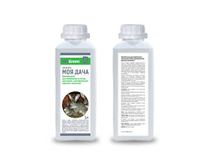 Моющее средство для уборки в клетках для кроликов с дезинфицирующим эффектом, кислотное, 1л. Bioclean