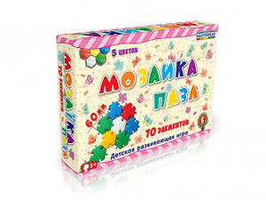 Мозаика-пазл Colorplast 60мм №6 70дет. 1-147