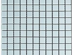 Мозаїка з декоративного скла 298х298х4,5мм Біла SW-00002364