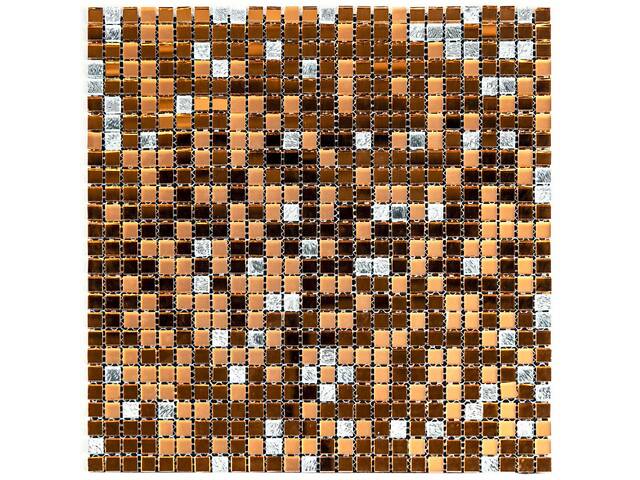 Мозаїка дзеркальна мідна 298х298х4,5мм SW-00002370 - Фото 1