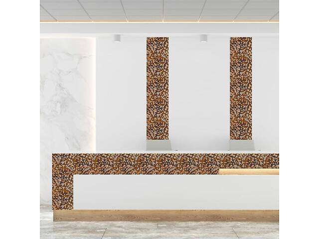 Мозаїка дзеркальна мідна 298х298х4,5мм SW-00002370 - Фото 5