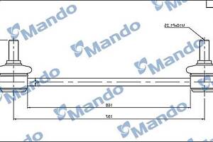 MSC010099 MANDO Тяга стабілізатора