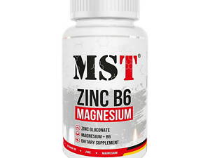 MST Zinc Magnesium B6 (60 vcaps)