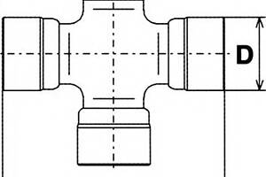 Муфта кардана для моделей: MITSUBISHI (L-300, L-300,SPACE-WAGON,PAJERO,PAJERO,LANCER,L-200,L-200,L-300,PAJERO,PAJERO,LA