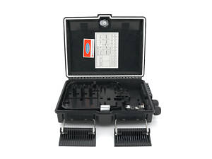 Муфта оптична Merlion ML-OP-F213-SC, for 12 SC simplex adaptor, матеріал ABS